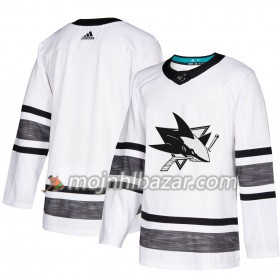 Dresovi San Jose Sharks Blank 2019 All-Star Adidas Bijela Authentic - Muške